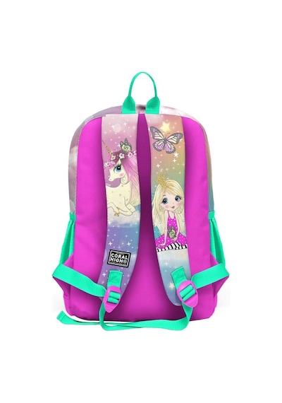Coral High Unicorn Desen Büyük Boy Okul Sırt Çantası 23733