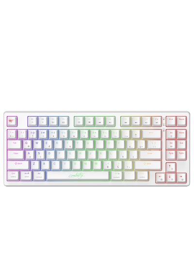 Havit Gamenote Kb904l He Manyetik Rgb Gaming Klavye, 8khz Polling Rate, 85 Tuş, Combatry Edition