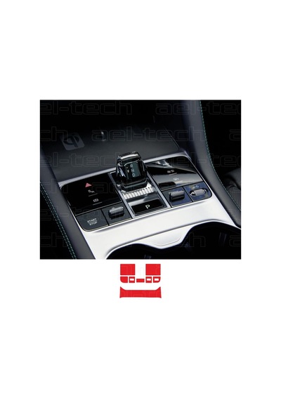 Byd Seal U Dm-i Uyumlu Vites Etrafı Piano Black Tpu Koruyucu 8'li Set Standart