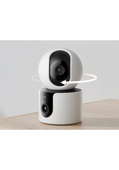 Xiaomi Akıllı Kamera C300 Dual Eu, Siyah, One Size