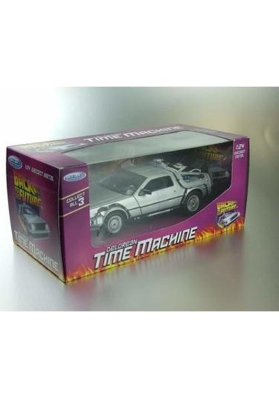 Welly Geleceğe Dönüş Arabası Seri 1 Metal Model Araba Back To The