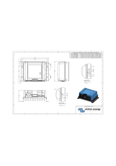 Victron Phoenix Smart Ip43 24/16 3 230v 24v 16 Amper 3 Çıkışlı Akü Şarj Cihazı