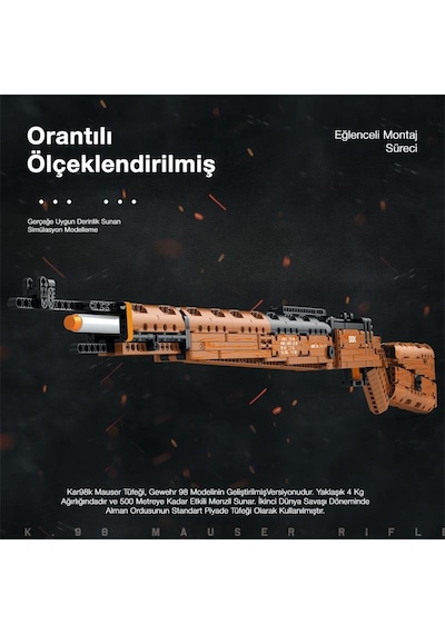 Reobrix Musket 77003 Brick Yapım Seti