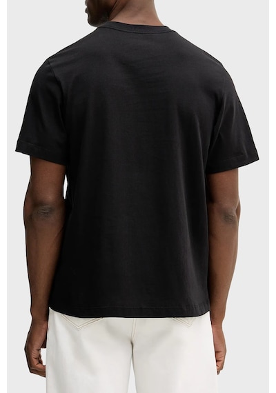 Calvin Klein Erkek T Shirt Lv04re802g Ub1 Siyah Siyah