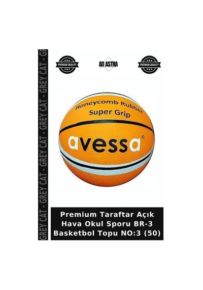 Premium Taraftar Açık Hava Okul Sporu Br-3 Basketbol Topu No:3 50