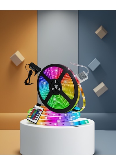 Uzaktan Kumandalı Rgb Led Şerit Esnek 2m Diğer