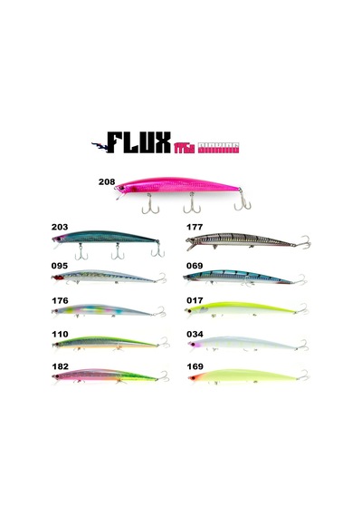 Fujin Flux 175s 175mm 29gr Black Back Gb Maket Balık