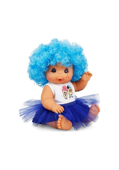 20040 Afro Kıvırcık Saçlı Bebek 23 Cm -sunman - Izbp-889766 1 Adet
