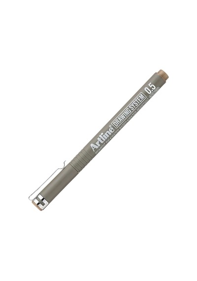 Artline Teknik Çizim Kalemi 0.5mm Pale Brown - Pastel Kahve