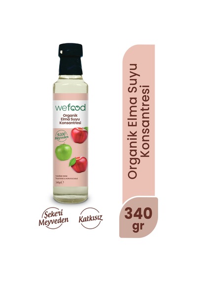Organik Elma Suyu Konsantresi 340 Ml