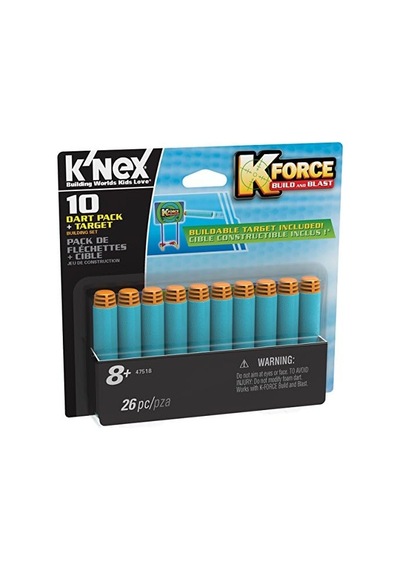 K&apos Nex K Nex K- Dart & 10 Mermi Seti Knex 47518