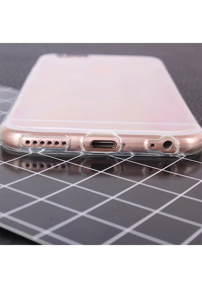 Apple Uyumlu iPhone 6 6S Kilif Seffaf Silikon Kamera Korumali 0,30 Mm 390563483