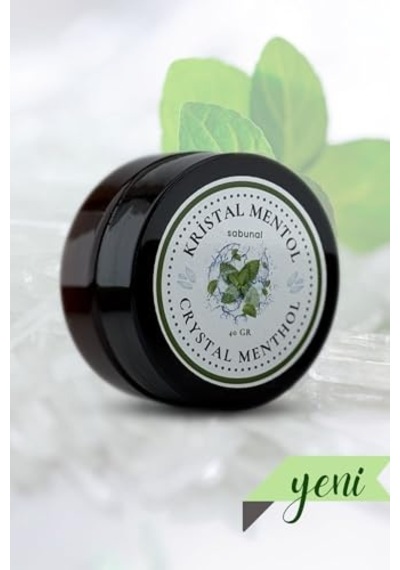 Ayrex Saf Kristal Mentol 40 Gr Sauna, Difüzör, Buhar Banyo, Kozmetik, Aromaterapi Doğal Ferahlatıcı Mentol
