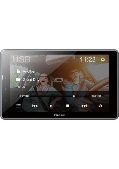 Pioneer Dmh-af555bt Bluetooth'lu Double Teyp