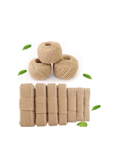 3 Mm 10 Metre Doğal Jüt Ip Halat