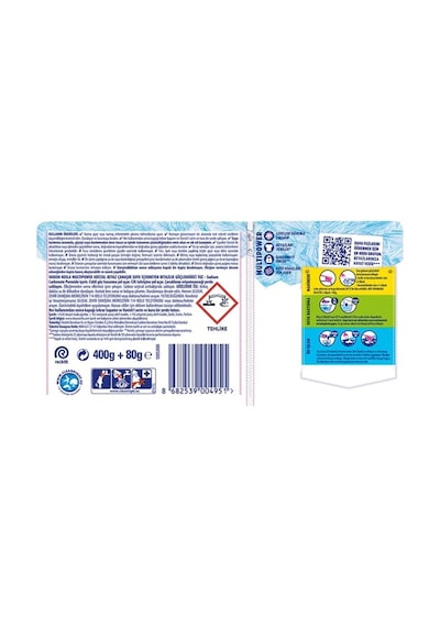Vanish Ultimate Leke Çıkarıcı Toz Beyaz 480 Gr 16'li Paket
