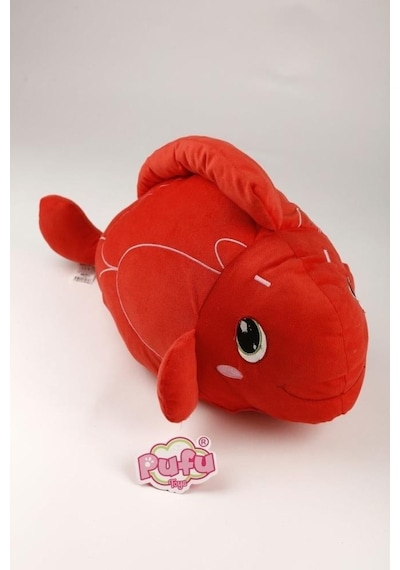 Pufu Toys Pelüş Kırmızı Balık 60cm