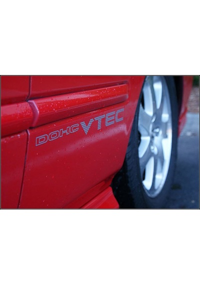 Honda Dohc Vtec Ek Sticker 2 Adet Set