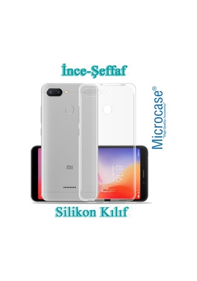 Microcase Xiaomi Redmi 6 Ince 0.2 Mm Soft Silikon Kilif +Tempered 277551786 - Seçenek / Cam Koruma-Cam Istiyorum