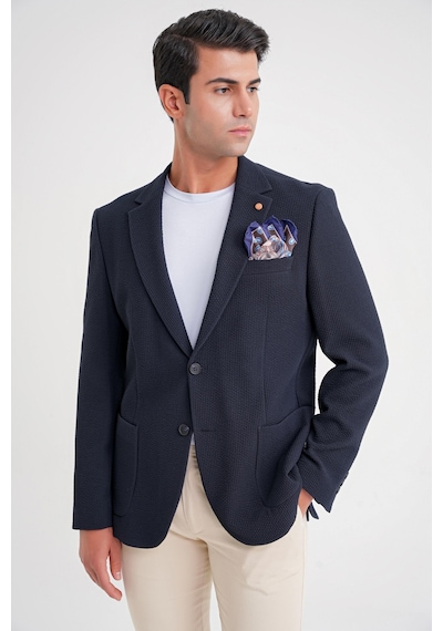 Efor C 694 Ceket Slim Lacivert Casual Lacivert