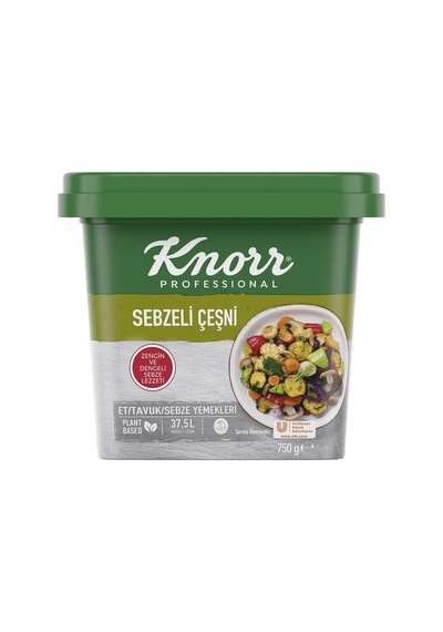 Knorr Çeşni 750 G Sebzeli Kolay Çözünür Baharat - 4 Adet Tarı