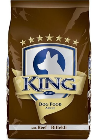 King Plus Beef Dog Biftekli Yetişkin Köpek Maması 3 KG