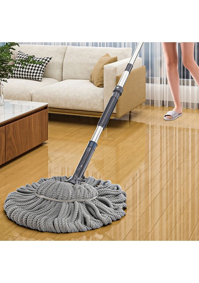 Zahmetsiz Zemin Temizliği İçin Ergonomik Mikrofiber Spin Paspas Çok Renkli