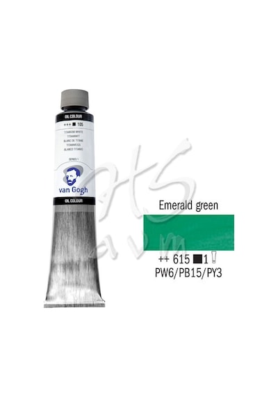 Van Gogh Yağlı Boya 200 ML Seri:1 No:615 Emerald Green