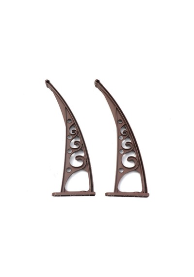 Pratik Sundurma Kapı Pencere Üstü 100x150 Cm Kahve 6 Mm Bronz Levha