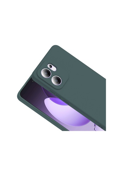 Kilifone - Oppo Reno 13f 5g Uyumlu Kılıf Esnek Koruyucu Mara Lansman Kapak - Siyah - T37335