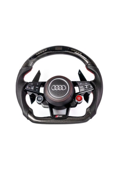 Autogp Audi Rs Direksiyon Simidi Ledli Carbon F1 Vites+airbag