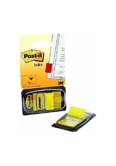 3M Post-It 680-5 Index Yapışkanlı Sayfa Işareti 25.4 Mm X 43.18 M