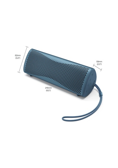 Kef Muo, Bluetooth 5.4, Aptx Adaptive, Ip67, Usb-c, True Wireless Stereo, Taşınabilir Bluetooth Hoparlör