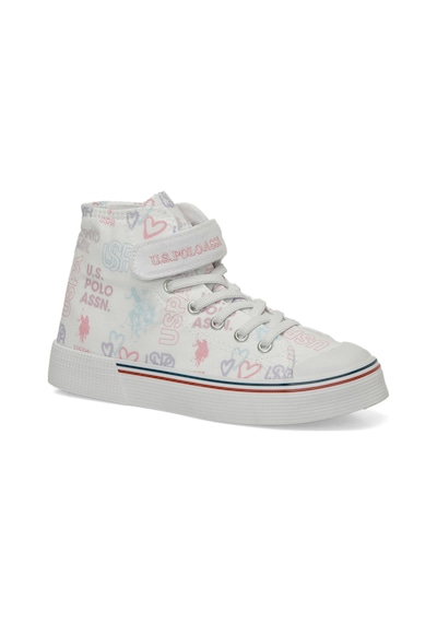 U.s. Polo Assn. Penelope Hı Jr 5fx Beyaz Kız Çocuk High Sneaker 000000000101946588 Beyaz