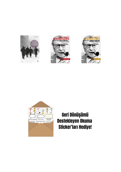 Kirliydi Kar + Manhattan'da Üç Oda + Ormandaki Deli + Okuma Sticker'ları