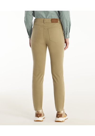 Yargıcı Dar Fit Normal Bel Denim Pantolon Haki