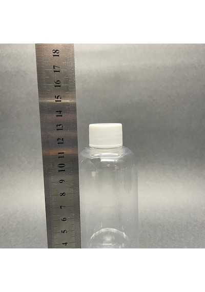 200 Cc Pet Şişe - Beyaz Kapaklı- 200ml Kapaklı Pet Şişe X 10 Adet
