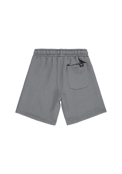 Civil Boys Dokulu 6-9 Yaş Şort - Gri
