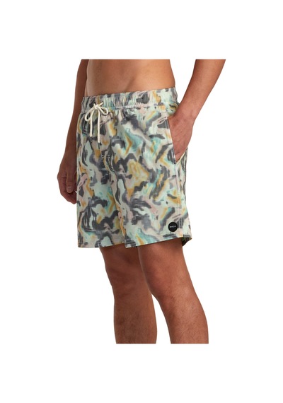 Rvca Rvca Manic Elastic Erkek Mavi Boardshort 560