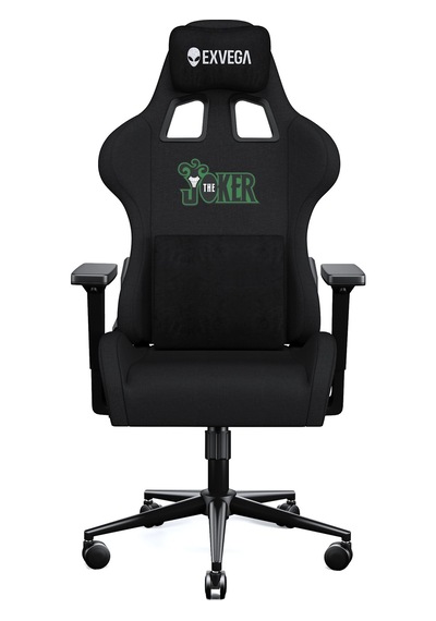 Exvega Vesta 2025 Kumaş Oyuncu Koltuğu Siyah Joker Edition