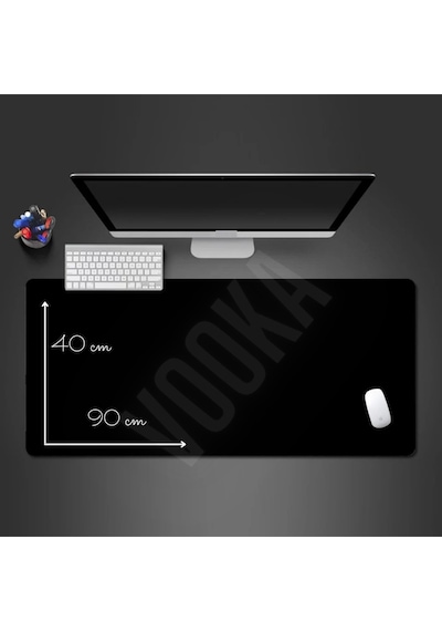 Togo Gaming Siyah Oyuncu Mousepad 90 40 Xxl Gamer Kaymaz Mousepad Oyuncu Waterprof Yerli Üretim