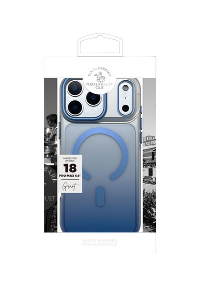 Sbprc İphone 18 Pro Max / 17 Pro Max İçin Kılıf Renk Geçişli Şeffaf M-safe Şarja Uygun Augus Kapak Bordo