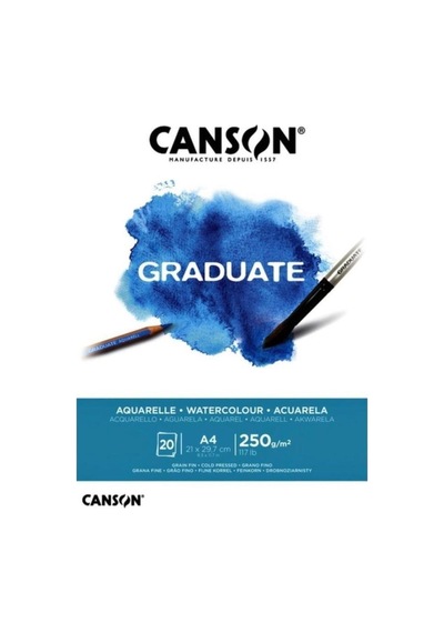 Canson Graduate A4 250 G 20 Yp. Resim Defteri
