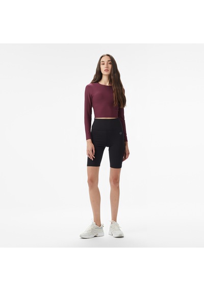 Energetics Olene Ls Kadın Bordo Antrenman T-shirt 433130 KIrmızı