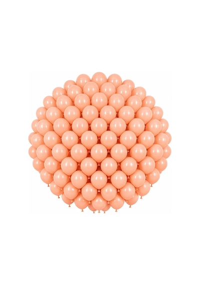 Somon Renk Lateks Makaron Balon 30 Cm - 100 Adet
