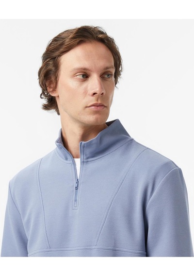 Nautica Erkek Mavi Classic Fit Sweatshirt-11463 4tm-mavi