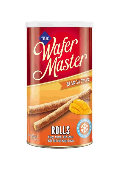 Çizmeci Time Wafer Master Mango Rulo Gofret 120 G 8'li Avantaj Paketi Mıchu
