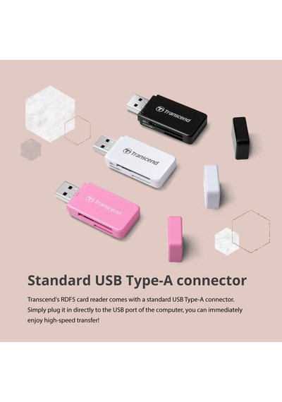 Transcend Usb 3.0/3.1 Gen 1 Çok Fonksiyonlu Kart Okuyucu Ts-rdf5w