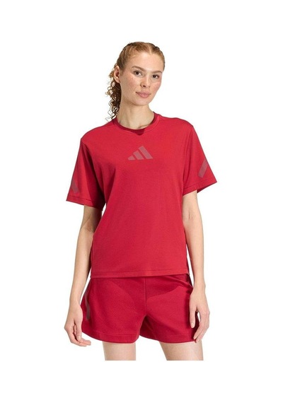 Adidas Kadın Bordo T-shirt W Z.n.e. Tee Kc7718 Bordo