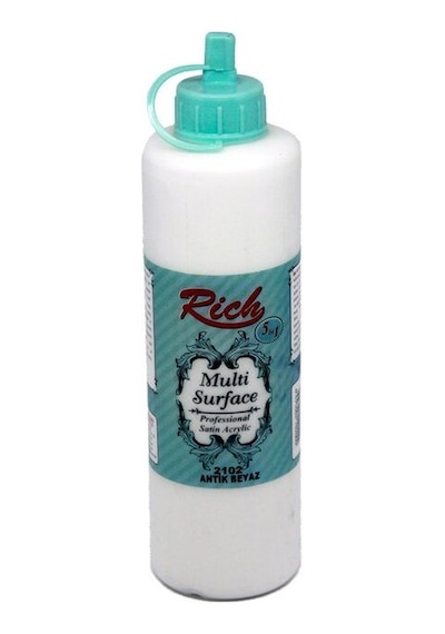 Rich Multi Surface Akrilik Boya 500Cc 2102 Antik Beyaz